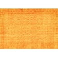 thumbnail image 1 of Ahgly Company Machine Washable Indoor Rectangle Abstract Yellow Contemporary Area Rugs, 8' x 10', 1 of 4