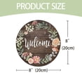 thumbnail image 2 of Creative Wooden Handicrafts Door Signs Circular Signs Creative Decorative Signs Home Pendants,1*Wooden Sign Clearance, 2 of 6