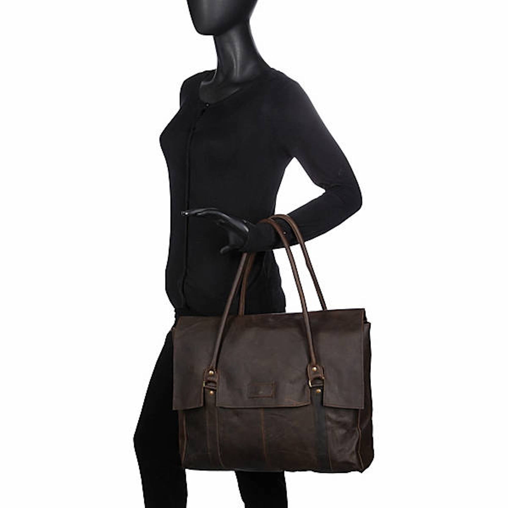 Sharo Large Soft Leather Handbag