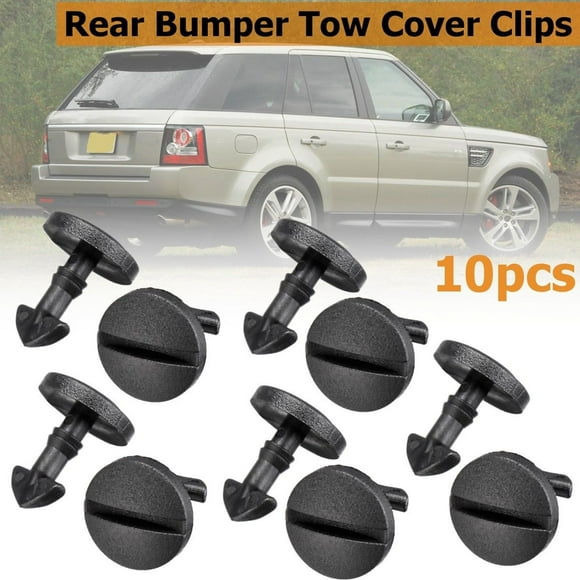 For Rear Bumper Tow Bar Cover Clips for Discovery 3 4 Series (10PCS)