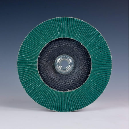 UPC: 0051141309842 | 3M Flap Disc 577F 40 Grit Aluminum Zirconia Angle GrinderDisc High Pressure