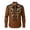 a-3Brown1, variant on Boys Kids Point Collar Long Sleeve Dress Shirt With Gold Embroidery Casual Elegant Top For Toddlers Formal Events Daily Wear Cozy Top