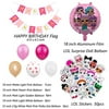 Lol Party Balloon Decoration - Party Supplies for Girl Birthday Doll Latex Balloons Confetti Balloon for Baby Shower Kids Girls Boys Surprise Birthday Surprise Party Supplies