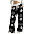 thumbnail image 2 of Halloween Pajama Pants Women Pumpkin Skull Ghost Print Pajamas Cute Funny PJ's Women's Jammies PJs, 2 of 5