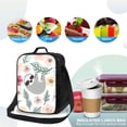 thumbnail image 4 of Disketp Cute Cartoon Sloth Bolsa Térmica Estampada para Almuerzo, Lonchera para Hombres y Mujeres Adultos, 4 of 7