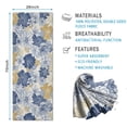 thumbnail image 2 of Pioneer Flower Floral Print Pattern Hot Yoga Mat Towel Non Slip for Hot Yoga - Quick-Drying Yoga Mat Cover with 4 Corner Pockets with Travel Bag - Hot Yoga Towel Non Slip 74"x26", 2 of 6