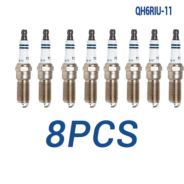 Candle Replace For Candle Iltr6e11 Iridium Spark Plug Torch Qh6riu-11 Iltr6e11 (8 Pack) For Ford F-150 2011-2014 6.2l/379