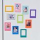 thumbnail image 2 of DIY Magnetic Photo Frame Holders For Small Snapshots Measurements Pictures Frame Home Office Decoration ABS Plastic Yellow, 2 of 4