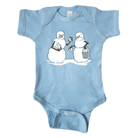 

Inktastic Snowmen Army Gift Baby Boy or Baby Girl Bodysuit