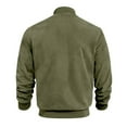 thumbnail image 5 of Wancir Men's Bomber Jacket Casual Windbreaker Flight Coat Zip Up Textured Jacket with Pocket, 5 of 8