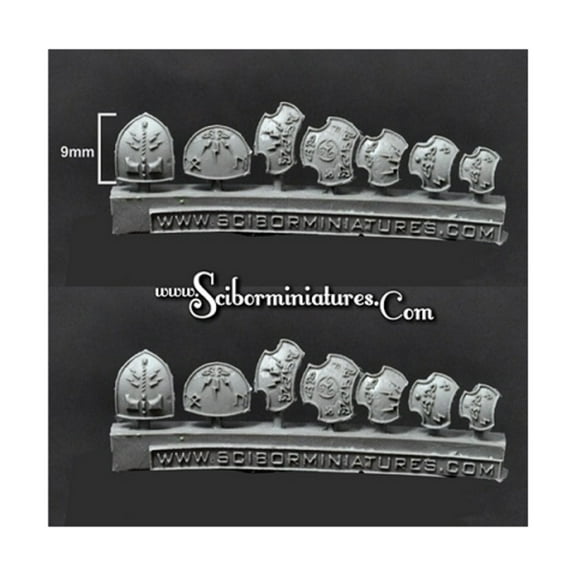 Scibor Monstrous Miniatures Small Dwarven Shields #2 New