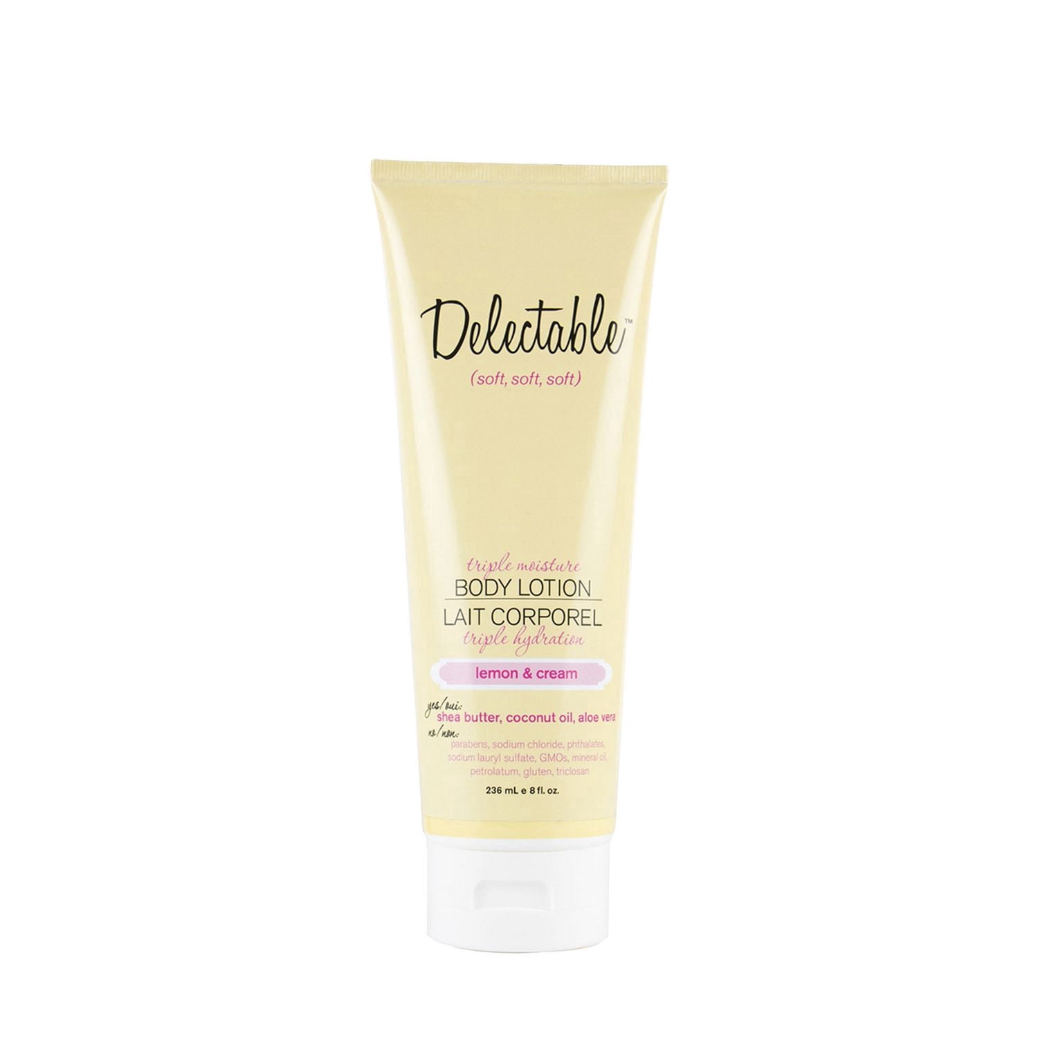 Delectable Triple Moisture Lemon & Cream Body Lotion