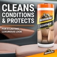 thumbnail image 4 of Armor All Leather Care Automotive Wipes - 30 Count, 4 of 15