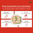 Schmidt Old Tyme 647 Rye Bread Loaf - Keto-Friendly, 9g Net Carbs, 40% ...