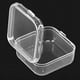 thumbnail image 4 of 20 piezas Mini caja de plástico transparente contenedor caja de almacenamiento separada tapones para los oídos caja de almacenamiento de medicamentos caja de regalo pequeña,, 4 of 6