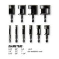 thumbnail image 5 of Spyder 5/8-Inch Diamond Edge Arbored Hole Saw Bit 600851, 5 of 9