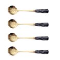 thumbnail image 5 of 4 unids delicado de café en forma de flor Scoop Cuchara de helado Durable postre cuchara, 5 of 5