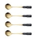 thumbnail image 5 of 4 unids delicado de café en forma de flor Scoop Cuchara de helado Durable postre cuchara, 5 of 5