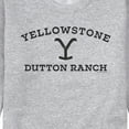 thumbnail image 3 of Yellowstone - Yellowstone Dutton Ranch - Men's Crew Neck Fleece Pullover, 3 of 6