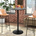 thumbnail image 5 of NiamVelo Round Dining Table Anti-Slip with Hydraulic, Black, 5 of 9