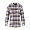 thumbnail image 5 of Burnside Men's Hooded Flannel Shirt with Long Sleeves, Sizes S-2XL, 5 of 5
