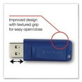 thumbnail image 3 of Verbatim Classic USB 2.0 Flash Drive, 16 GB, Blue, 5/Pack, Each, 3 of 3