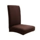 thumbnail image 2 of Funda de Silla Elástica Lisa Cepillada | Cubierta Suave y Cómoda | Ajuste Universal 15.7-19.7in | Lavable, Elástica de Spandex y Poliéster | Protector de Asiento para Comedor, Oficina, Restaurante, 2 of 3