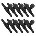 thumbnail image 3 of WEUVEB Single Way Valve Aquarium Air Valves Plastic Oxygen Supply Regulation Fish Tank 10pcs, 3 of 9