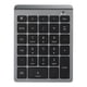 thumbnail image 3 of Antideslizante Bluetooth Number Pad 28 Teclas Number Inalámbrico Numérico Negro perfke teclado numérico, 3 of 5