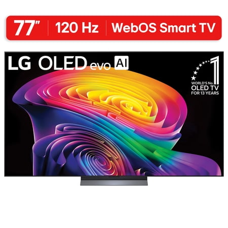 LG 77" C6 Series 4K UHD OLED AI Smart webOS 26 TV, OLED77C6HUP