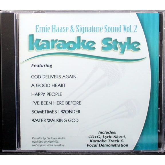 Ernie Haase and Signature Sound Volume 2 Daywind Christian Karaoke Style NEW CD G 6 Songs
