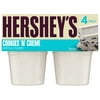 Hershey's Cookies 'N' Crème Ready-to-Eat Pudding Cups Snack, 4 ct Cups
