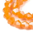 20Strand Opaque Solid Color Electroplate Glass Beads Strands Faceted ...
