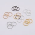thumbnail image 2 of Anillos de salto redondos de 8-20mm de 50-100 Uds., anillos abiertos trenzados, conector de anillos de salto para hallazgos de joyería, suministros DIY Tan Jianjun unisex, 2 of 2