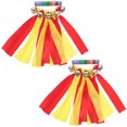 thumbnail image 1 of CIMAXIC Fête 1 Paire de Cloches pour Enfants avec Poignée en Plastique Rubans de Danse de Gymnastique Réutilisables Fournitures d'Instruments d'Éducation Précoce Cloches de Fête Portatives, 10.63"X5.51"X0.98 Pouces, 1 of 4