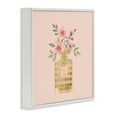 thumbnail image 4 of Stupell Industries Patterned Glam Floral Vase Botanical & Floral Painting White Framed Art Print Wall Art, 12 x 12, 4 of 10