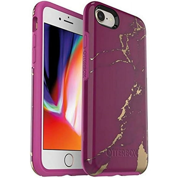 OtterBox SYMMETRY SERIES Case for iPhone 7 / iPhone 8 - Purple Marble