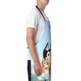 thumbnail image 3 of Kowoue Bluey Pattern Waterproof Cooking Apron with Pockets – Durable, Adjustable, and Stylish Kitchen Apron for Cooking, Painting, and Home Use, 3 of 8