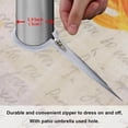 thumbnail image 6 of Coolnut Yellow Sunflower Round Table Cloth, Heat Resistant Table Cover with Umbrella Hole and Zipper for Outdoor Camping Picnic Party BBQ, 60", 6 of 7