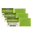 thumbnail image 1 of 3x Tea Tree Soap Antifungal Antibacterial Treatment for Face & Body Acne, Athlete's Foot, Tinea,Folliculitis Ringworm Jock Itch, 1 of 4