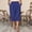 Blue, variant on BUIGTTKLOP Capri Pants for Women Knee Length High Waisted Capris Summer Palazzo Capris Beach Pant with Pocket