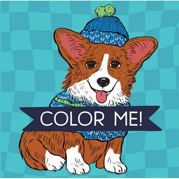 Keepsake Coloring Books Compact Edition Color Me! Dogs - Keepsake Coloring Books Compact Edition with Dog Quotes 7x7 Inches Portable Coloring Book for Dog Lover, (Paperback)