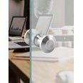 thumbnail image 3 of 1 Pair Door Knob, Shower Door Handles for Bathroom, Kitchen, Home, Office, Hotel, Stainless Steel2 pcs, 3 of 5