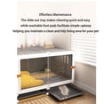 thumbnail image 2 of Rabbit Hutch Wooden Guinea Pig House Hamster Cage, Rabbit Cage Playpen - Single-Story Home for Small Animals, Wooden Guinea Pig Cage with Removable Stand, 2 of 6