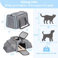 thumbnail image 2 of Transportadora Expandible de Lados Blandos Petsfit 48 x 31 x 31 cm, 2 of 9