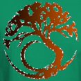 thumbnail image 3 of CafePress - Tree Circle Art 2 Black T Shirt - Men's Classic Graphic Cotton T-Shirt, 3 of 4