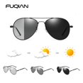 thumbnail image 2 of FUQIAN, gafas de sol fotocromáticas a la moda para hombre y mujer, gafas de sol polarizadas camaleón para piloto, gafas de sol antideslumbrantes para conducir UV400 Tan Jianjun unisex, 2 of 2