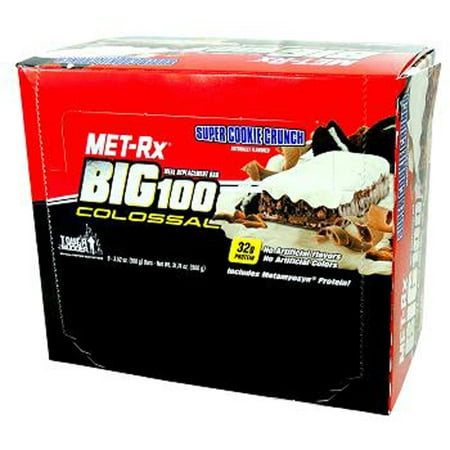 MET-Rx Big 100 Colossal Super Cookie Crunch, 100 gram, 9 ...