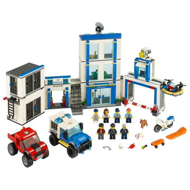 LEGO 6288825 Police Station Police Toy, Fun Building Set for Kids, New 2020 (743 Pieces) - Walmart.com