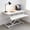 White, variant on 17" Sit Stand Desk & Stand Up Desk Riser, Adjustable Standing Computer Table Converter for Home Office Desktop Workstation
